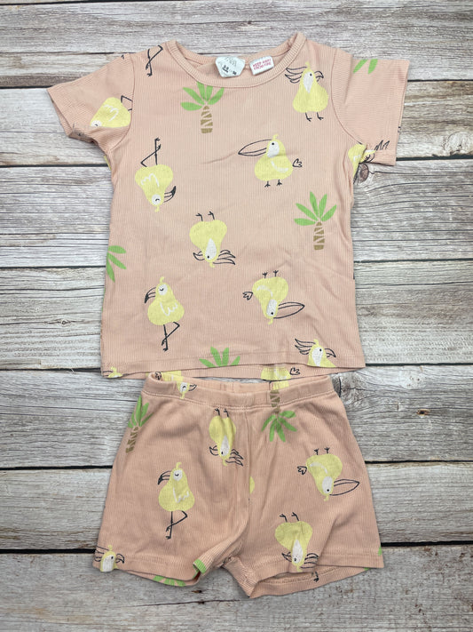 Set t-shirt manica corta e pantaloncino