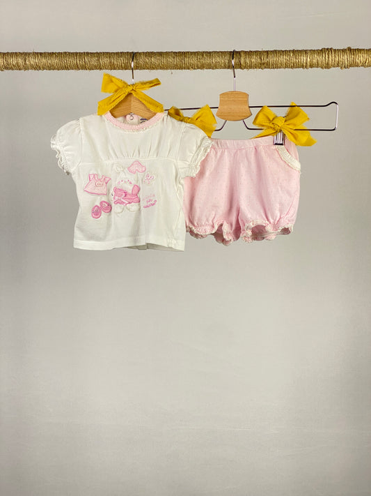 Set t-shirt e coulottes