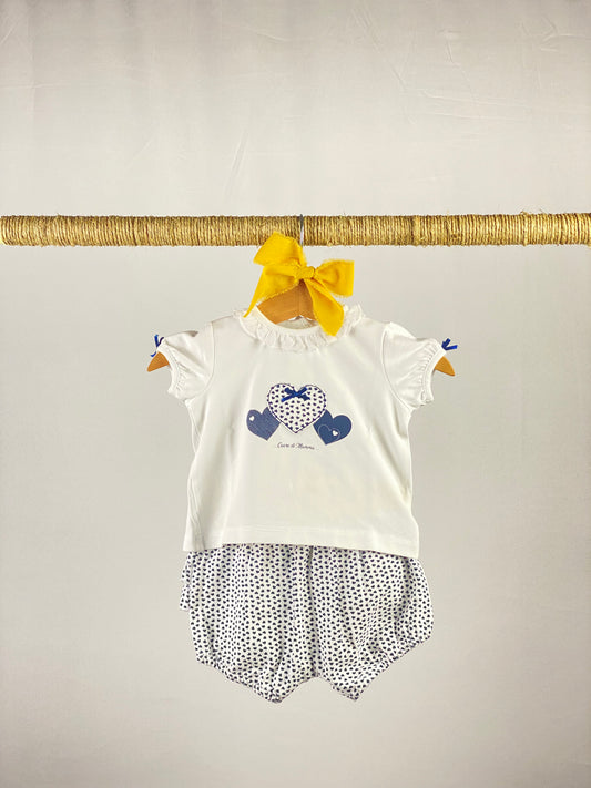 Set con t-shirt e coulottes