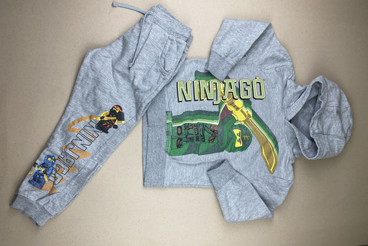 Set felpa con cappuccio e pantalone