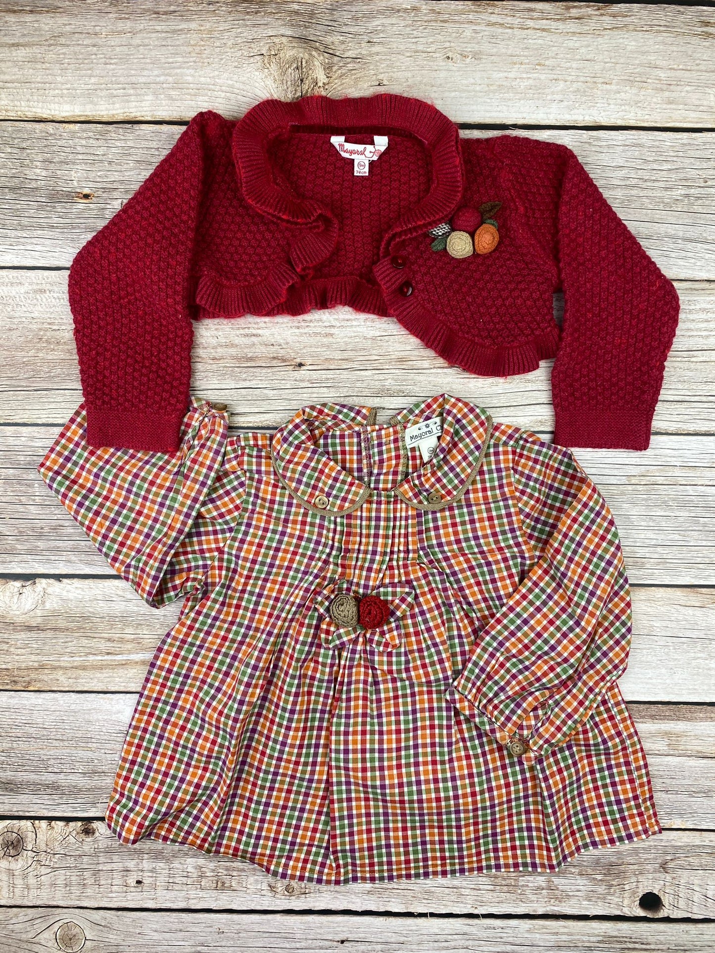 Set vestito e maglione