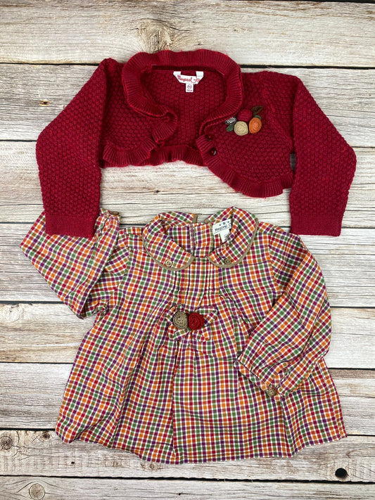 Set vestito e maglione
