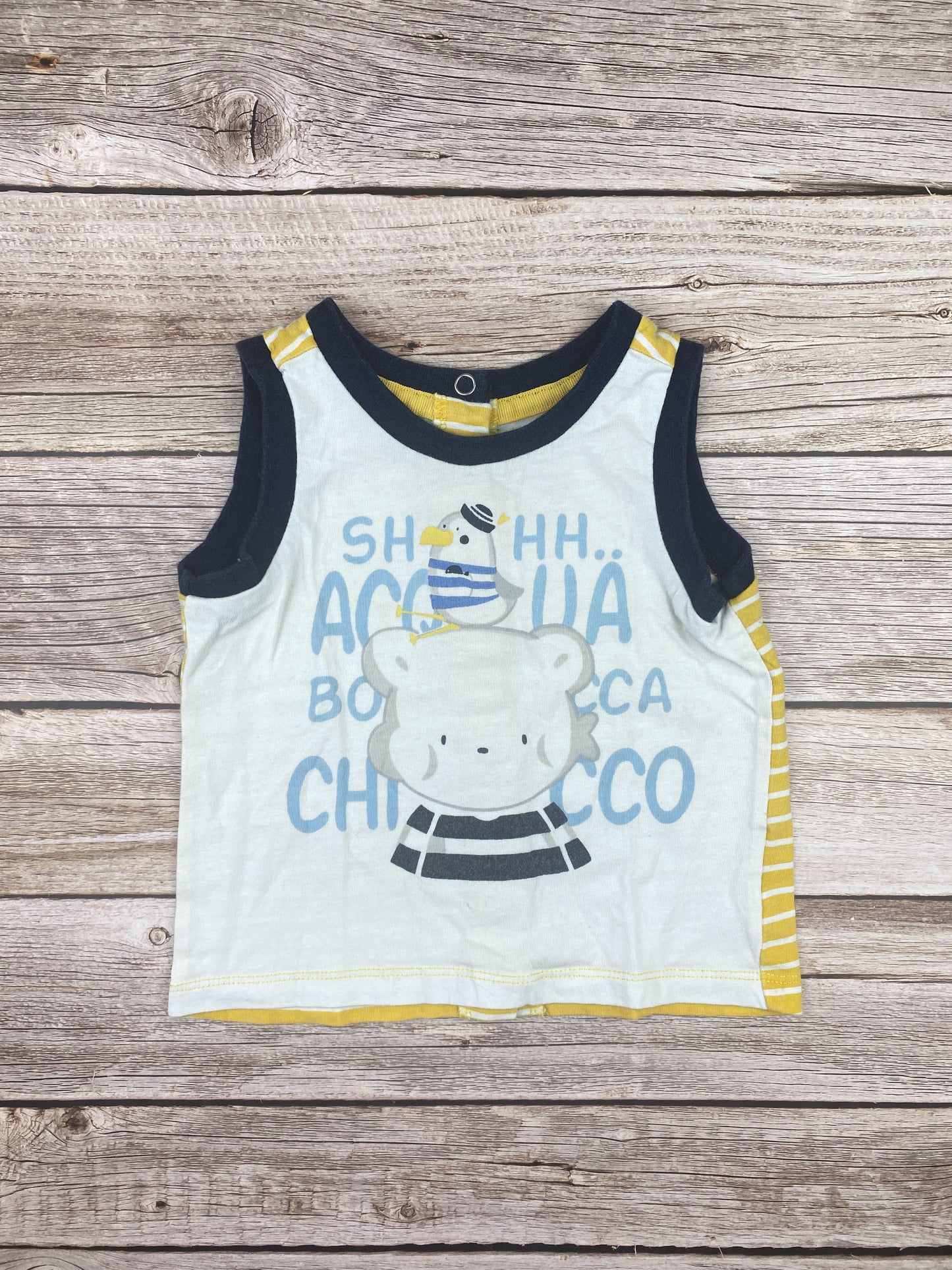 T-shirt senza manica