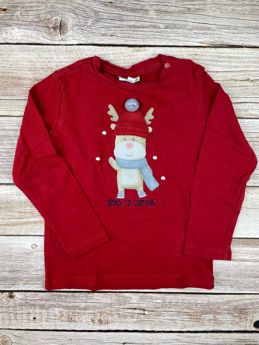 T-shirt manica lunga Natalizia