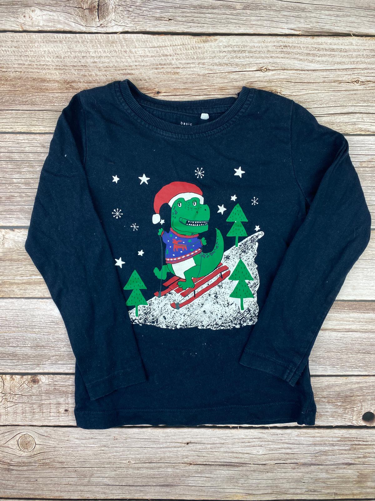 T-shirt manica lunga Natalizia