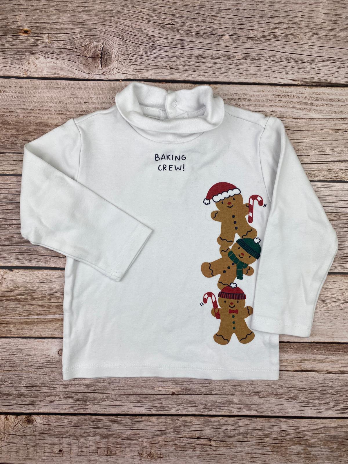 T-shirt manica lunga Natalizia