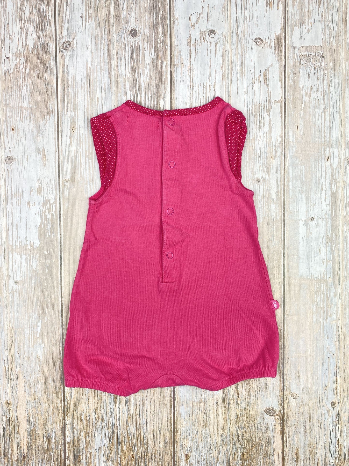 Tutina pagliaccetto senza manica