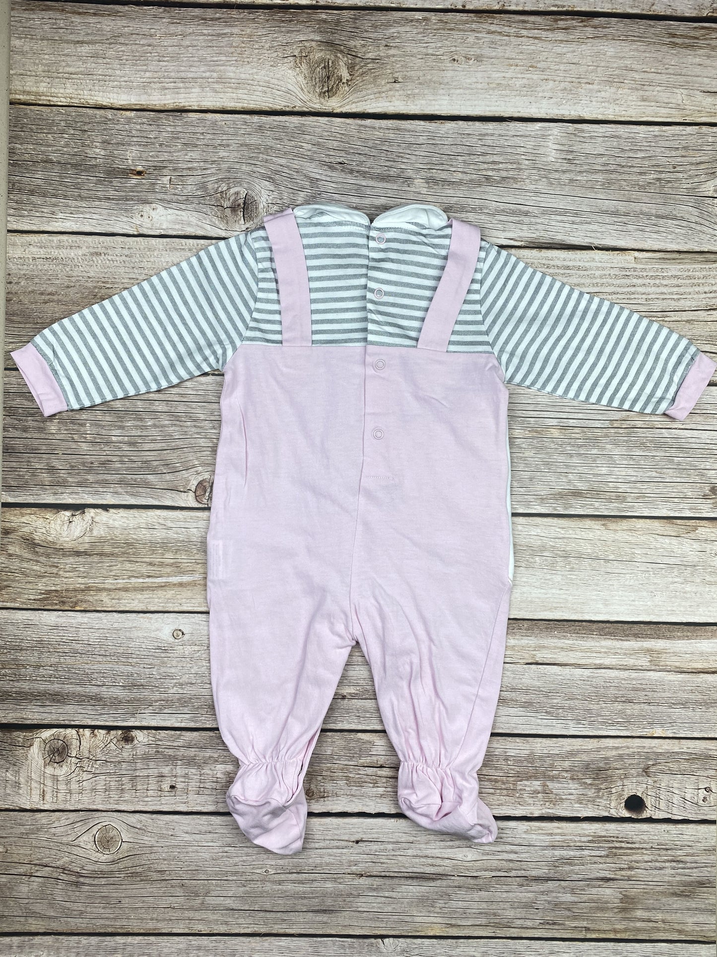 Tutina manica lunga con piedini