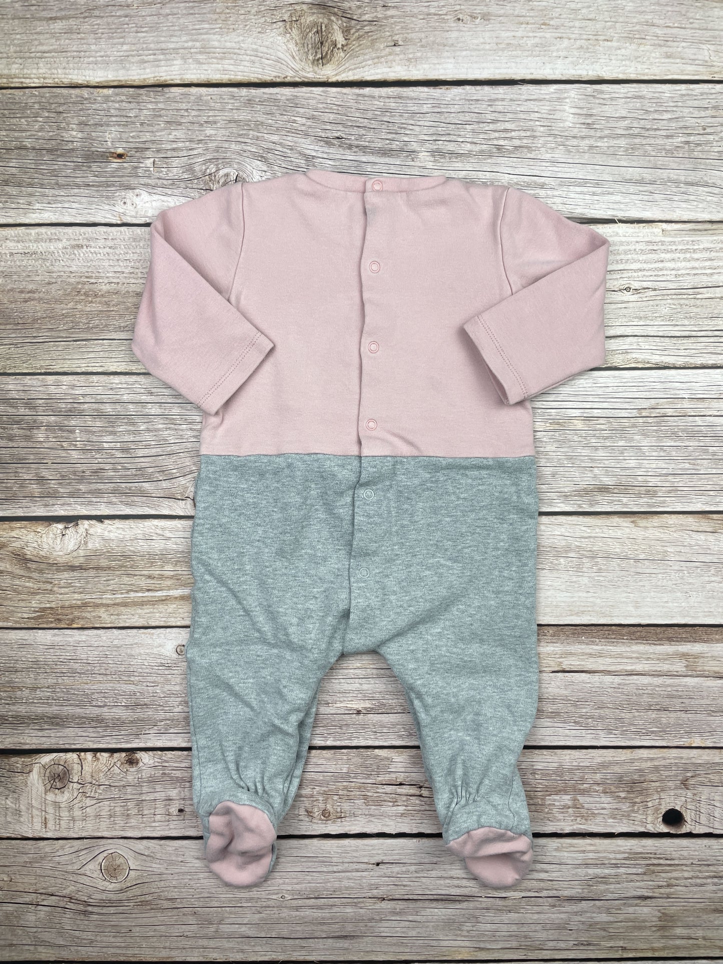 Tutina manica lunga con piedini