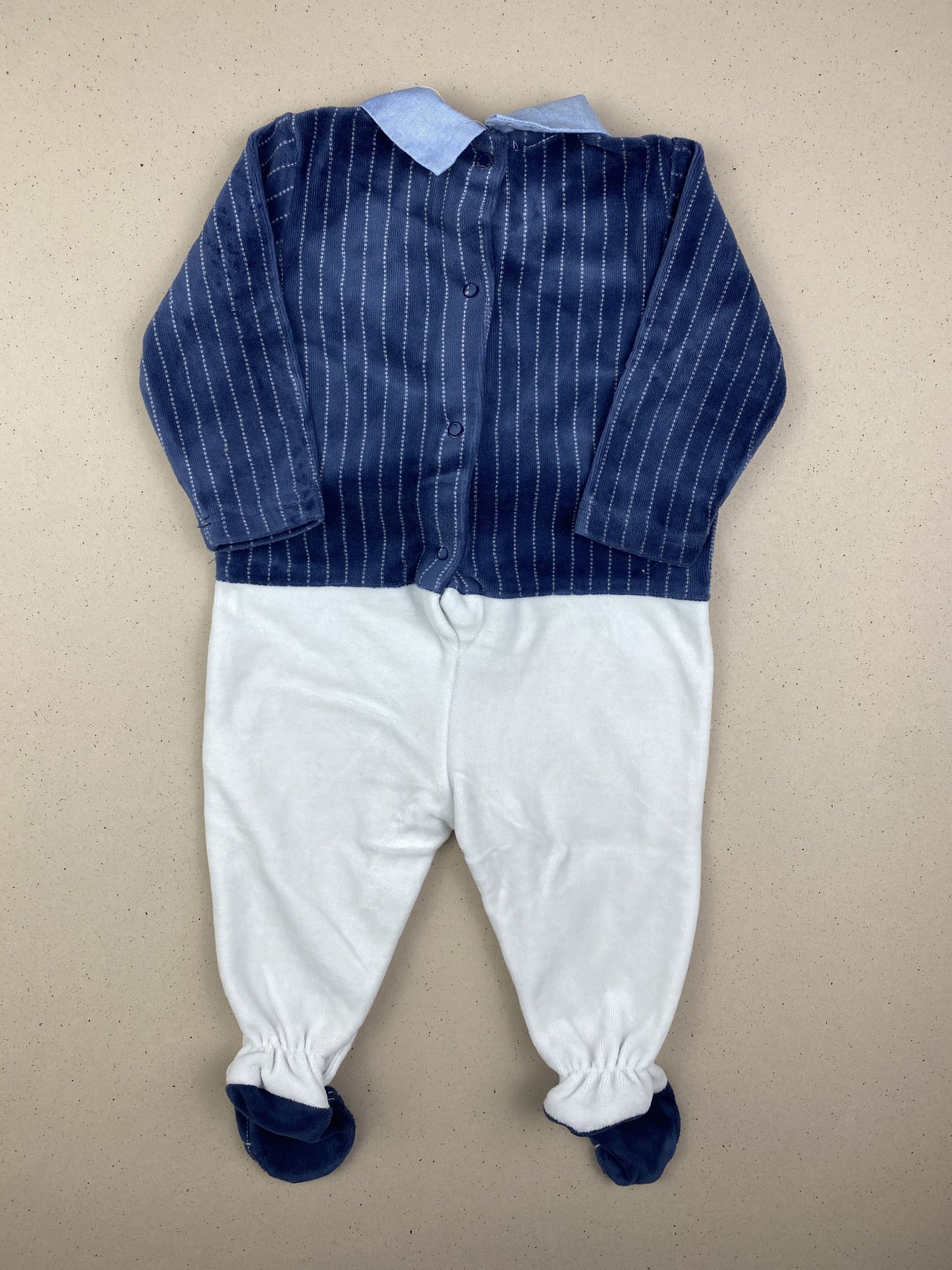 Tutina manica lunga con piedini