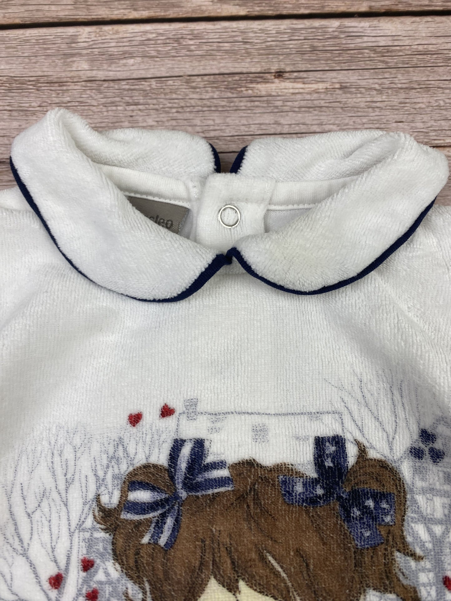 Tutina manica lunga con piedini