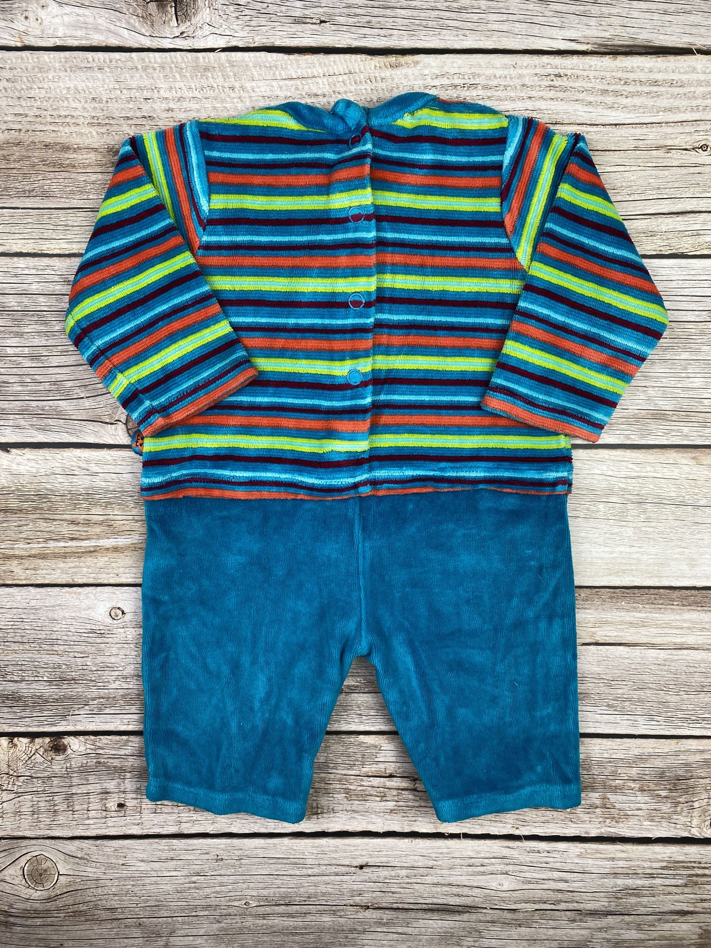 Tutina manica lunga senza piedini