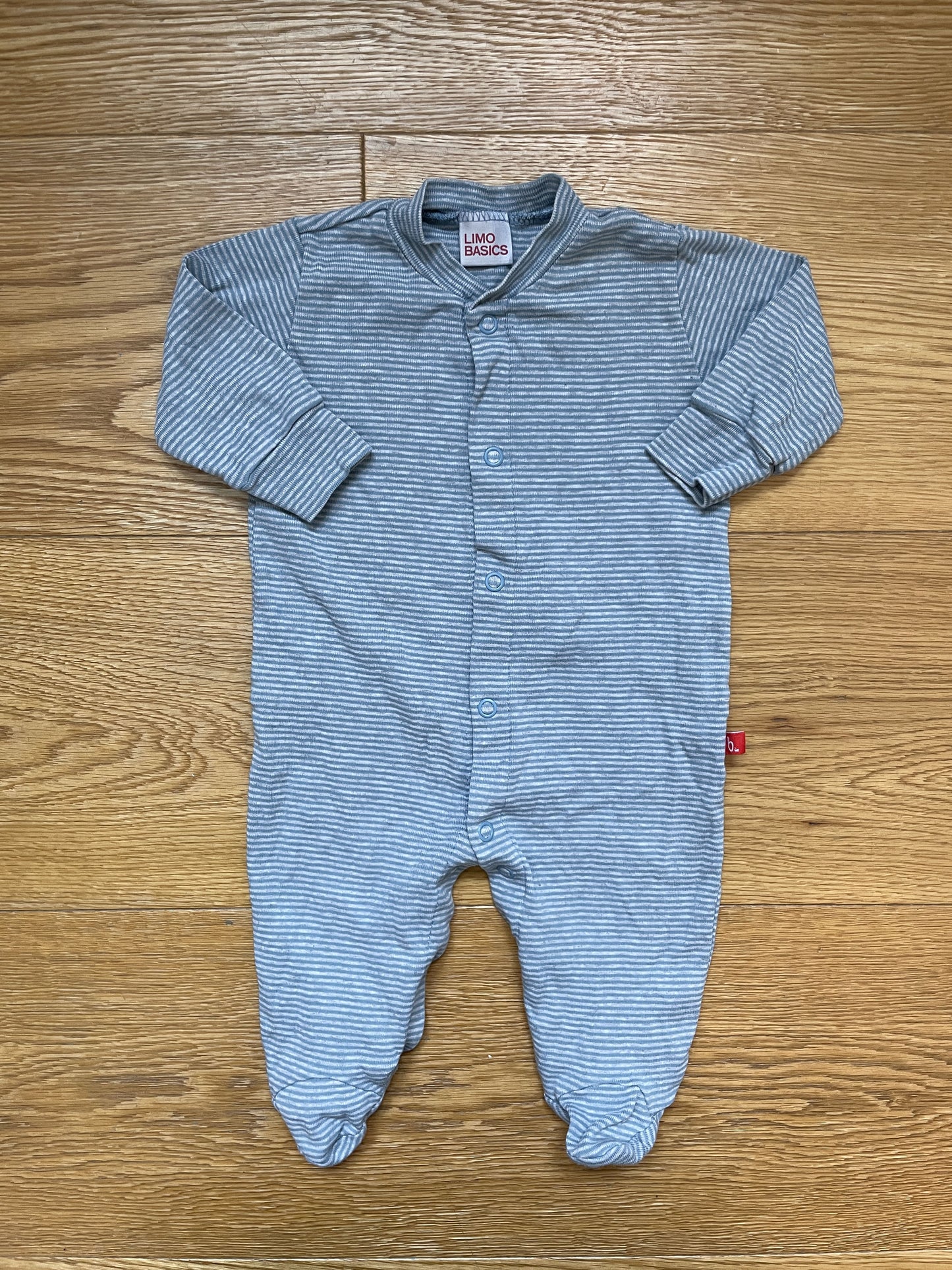 Tutina manica lunga con piedini