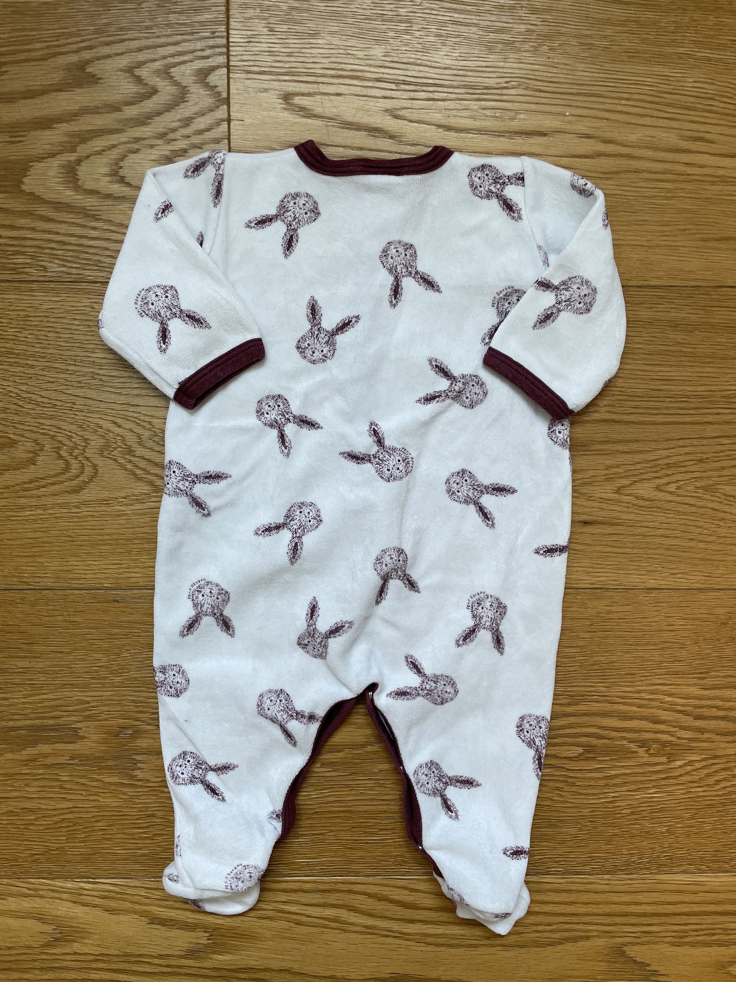 Tutina manica lunga con piedini