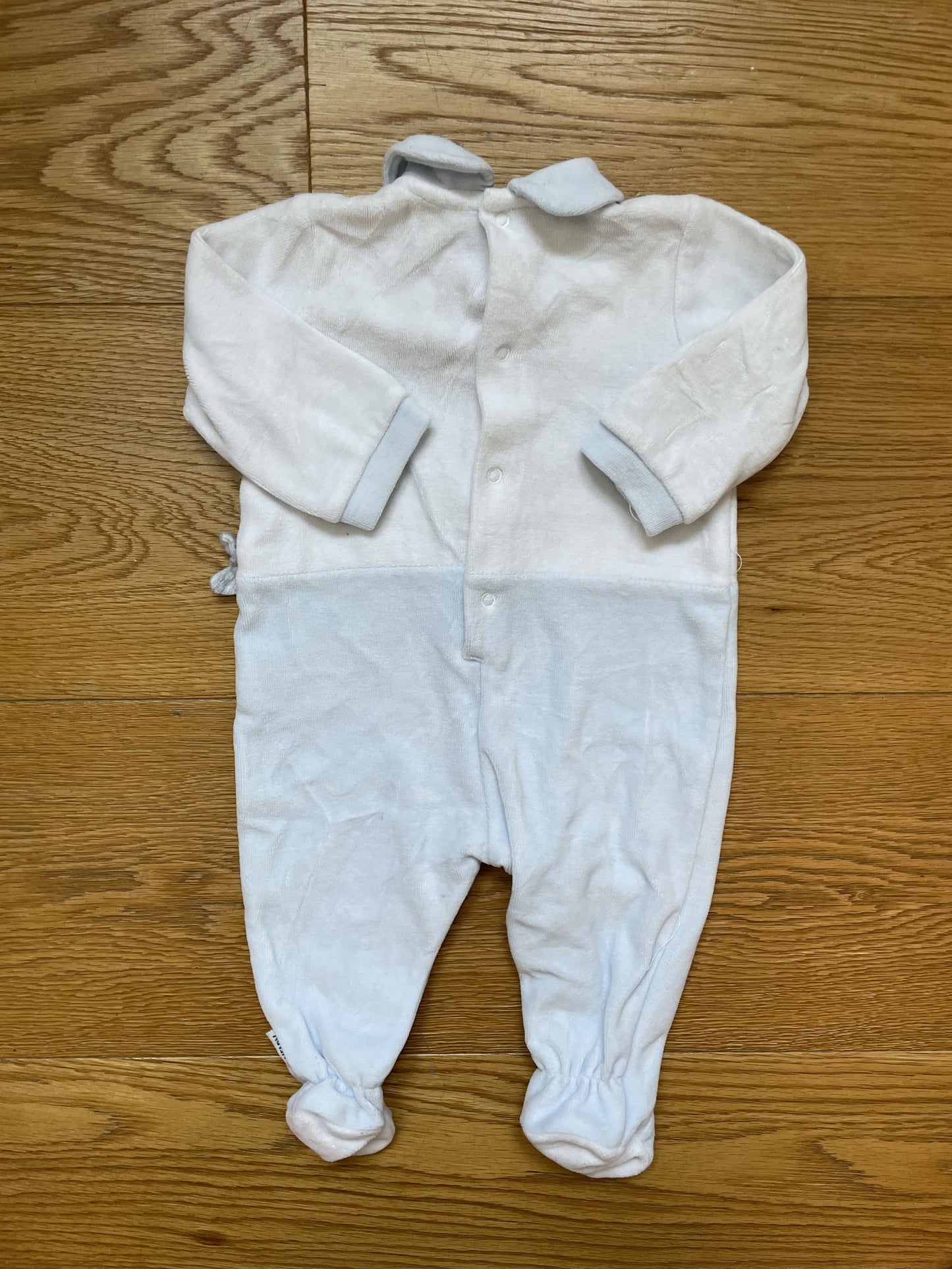 Tutina manica lunga con piedini