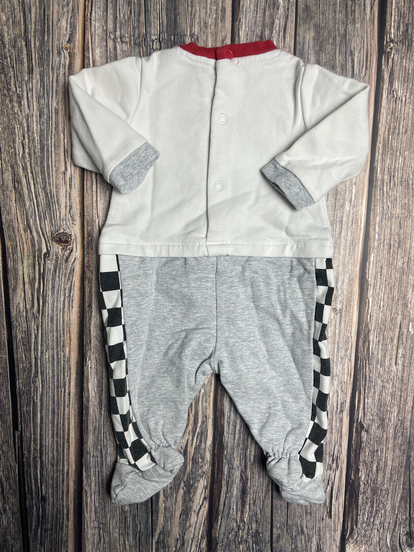 Tutina manica lunga con piedini