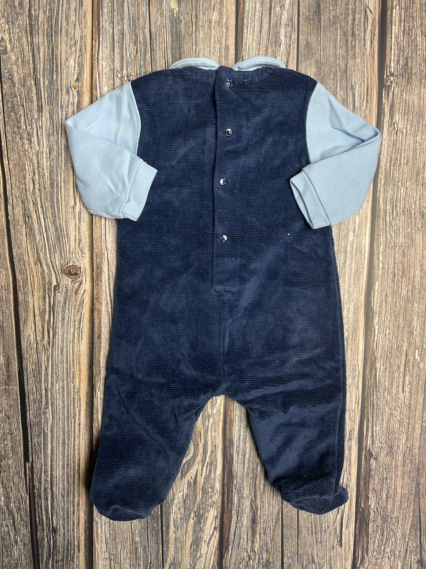 Tutina manica lunga con piedini