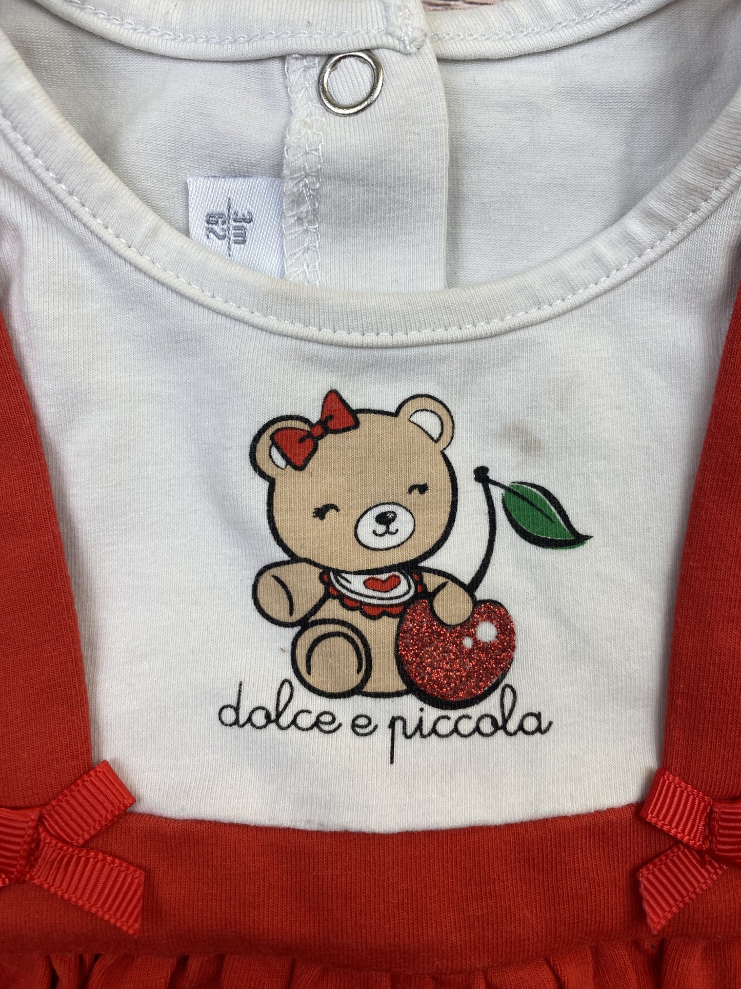 Tutina pagliaccetto manica corta