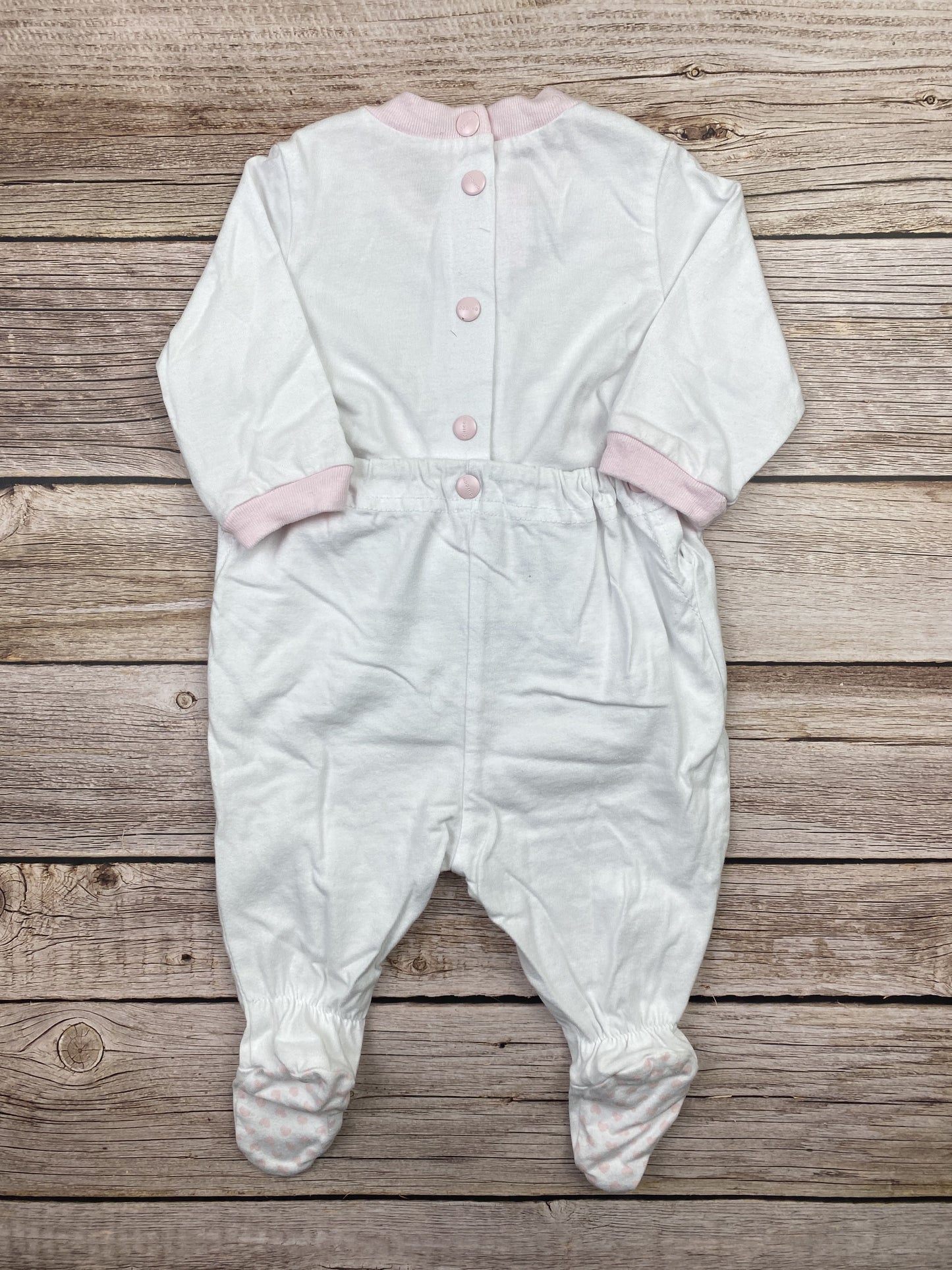 Tutina manica lunga con piedini