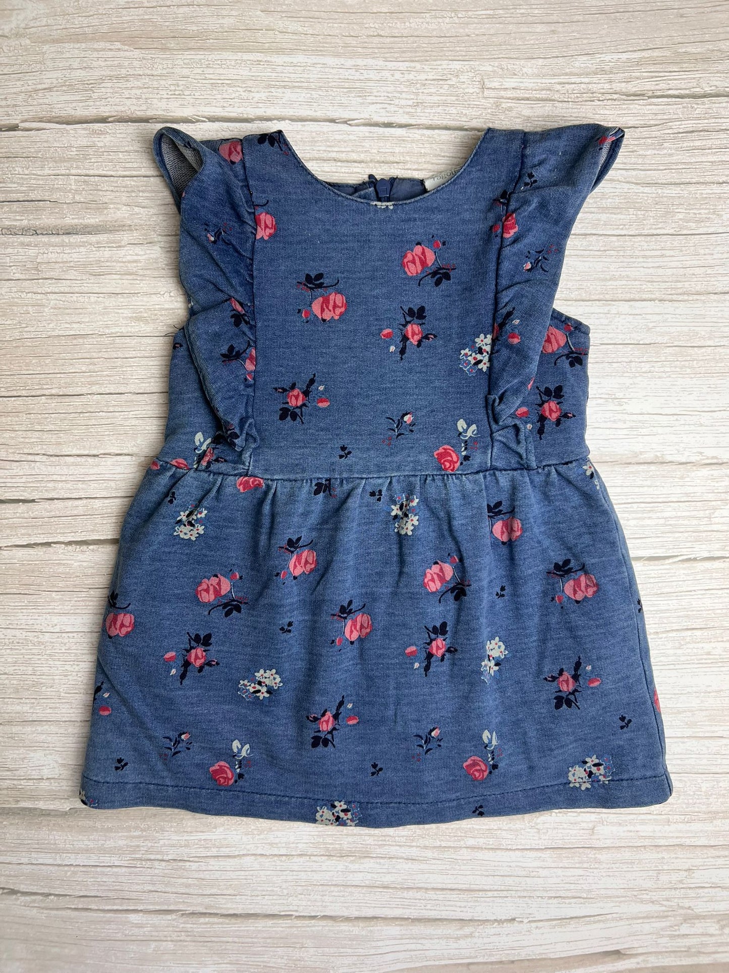 Vestito senza manica in jersey