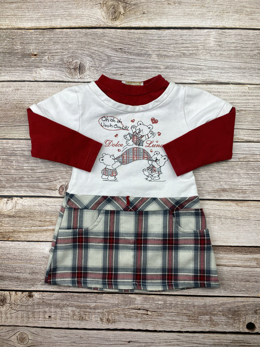 Vestito manica lunga