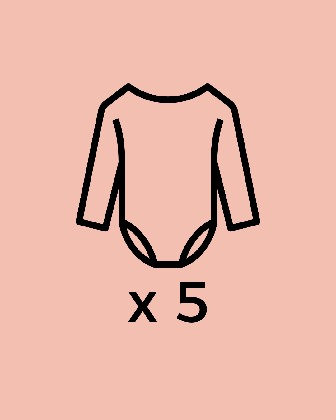 Box 5 body manica lunga bambina