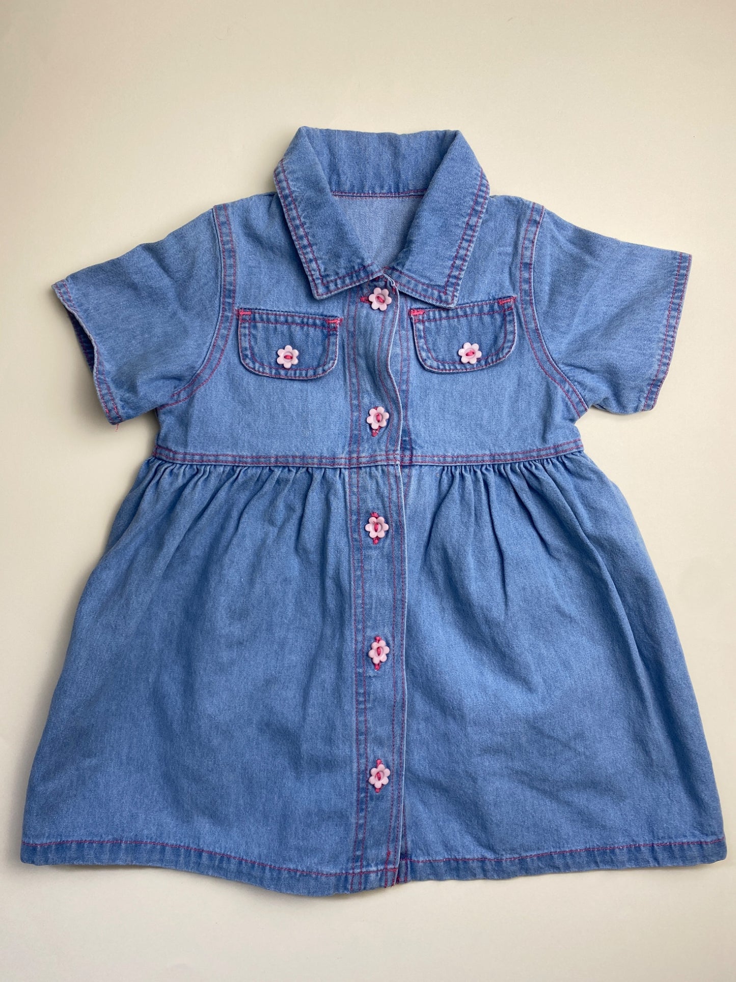 Vestito in jeans per bambina