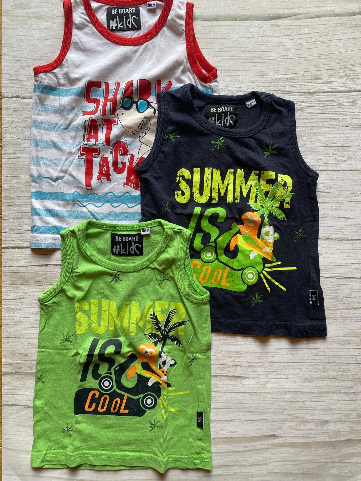 Set 3 Canotte Estive Bambino