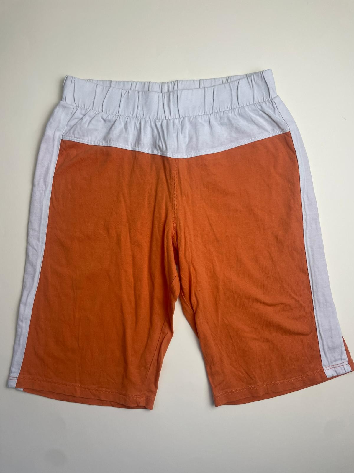 Pantaloncini Bicolore Arancione e Bianco