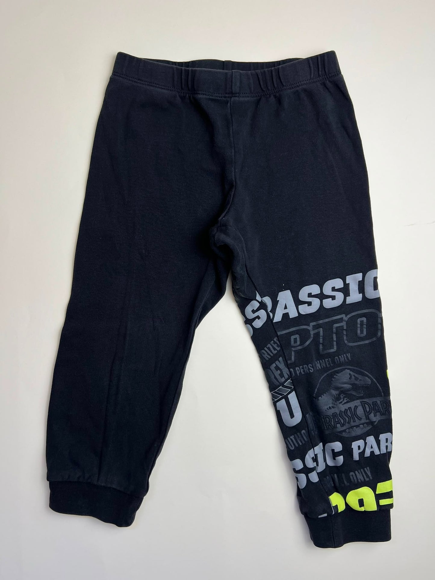 Pantaloni Tuta Bambino Jurassic Park Neri