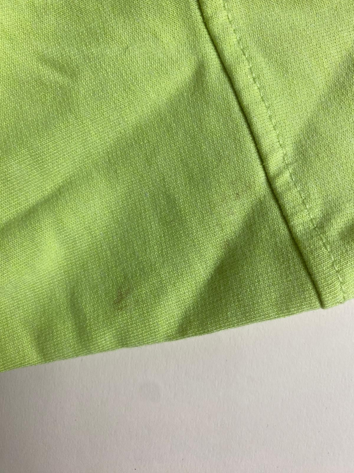 Felpa con cappuccio giallo fluorescente