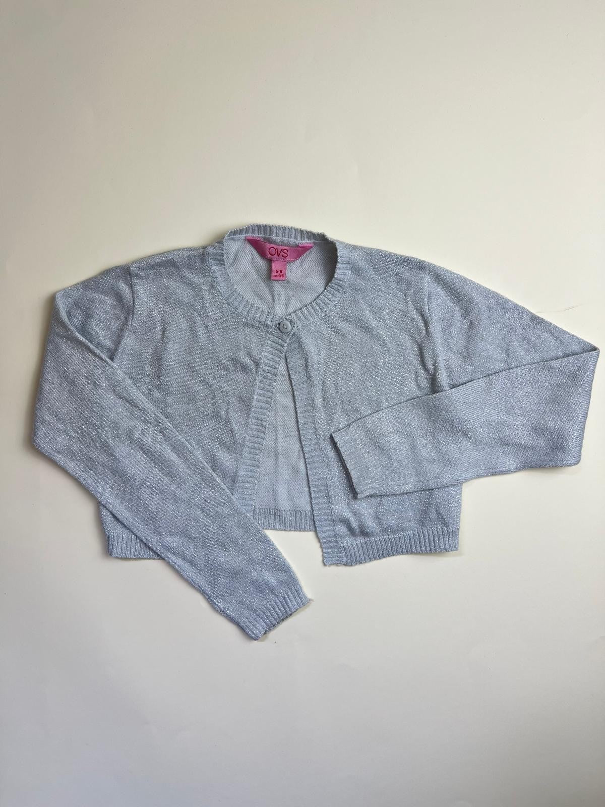 Cardigan Bolero Glitterato Bambina