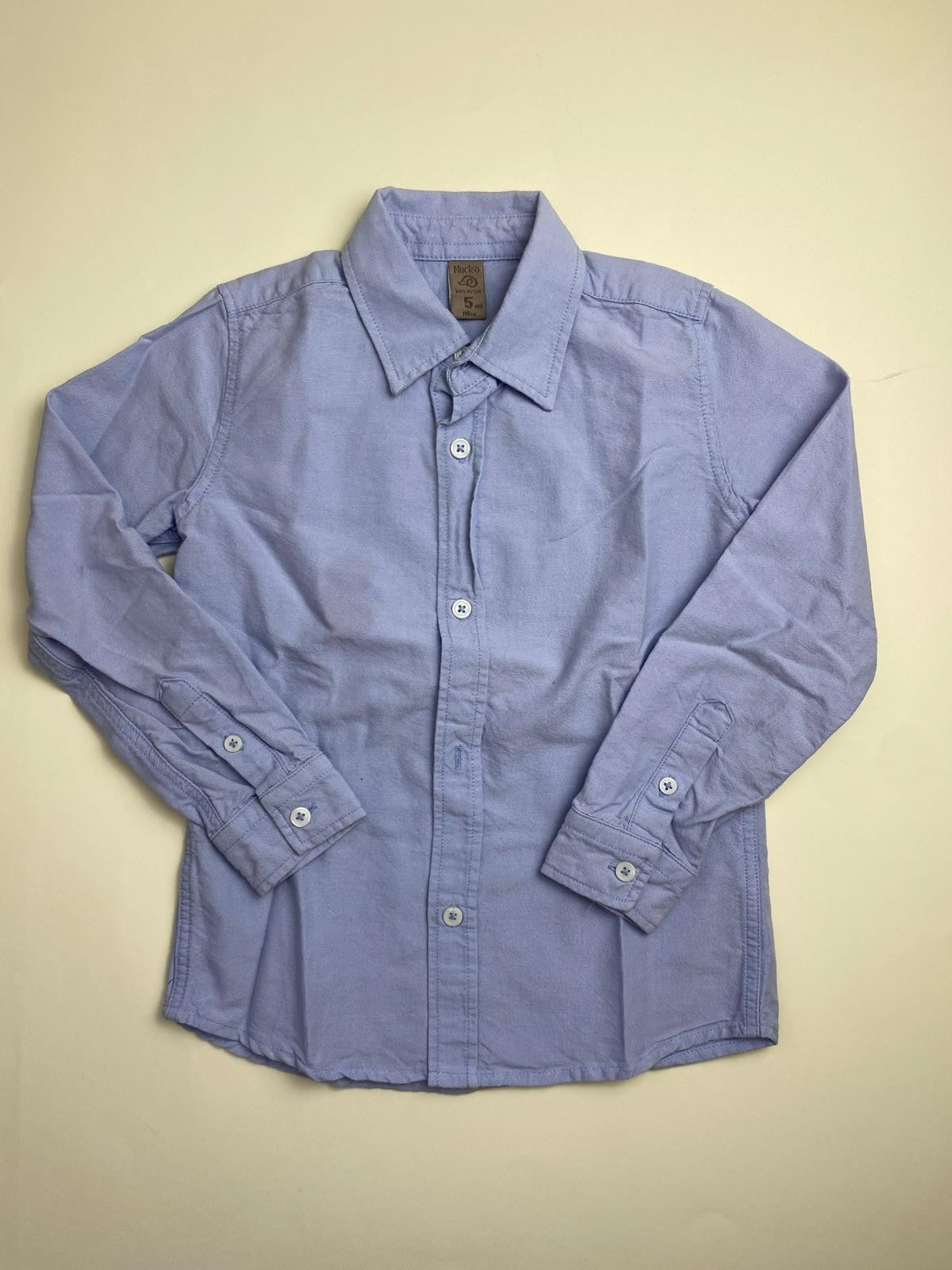 Camicia a maniche lunghe azzurra