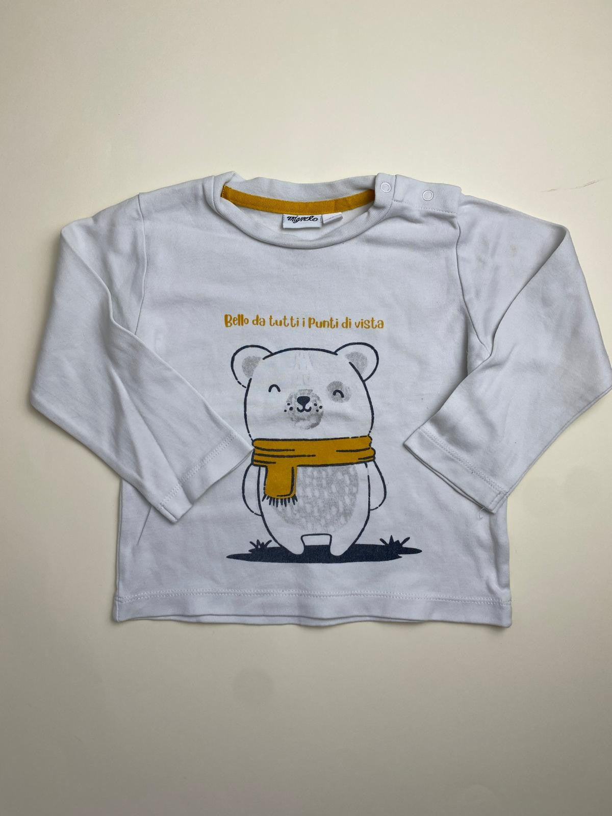 Maglietta a maniche lunghe bambino o