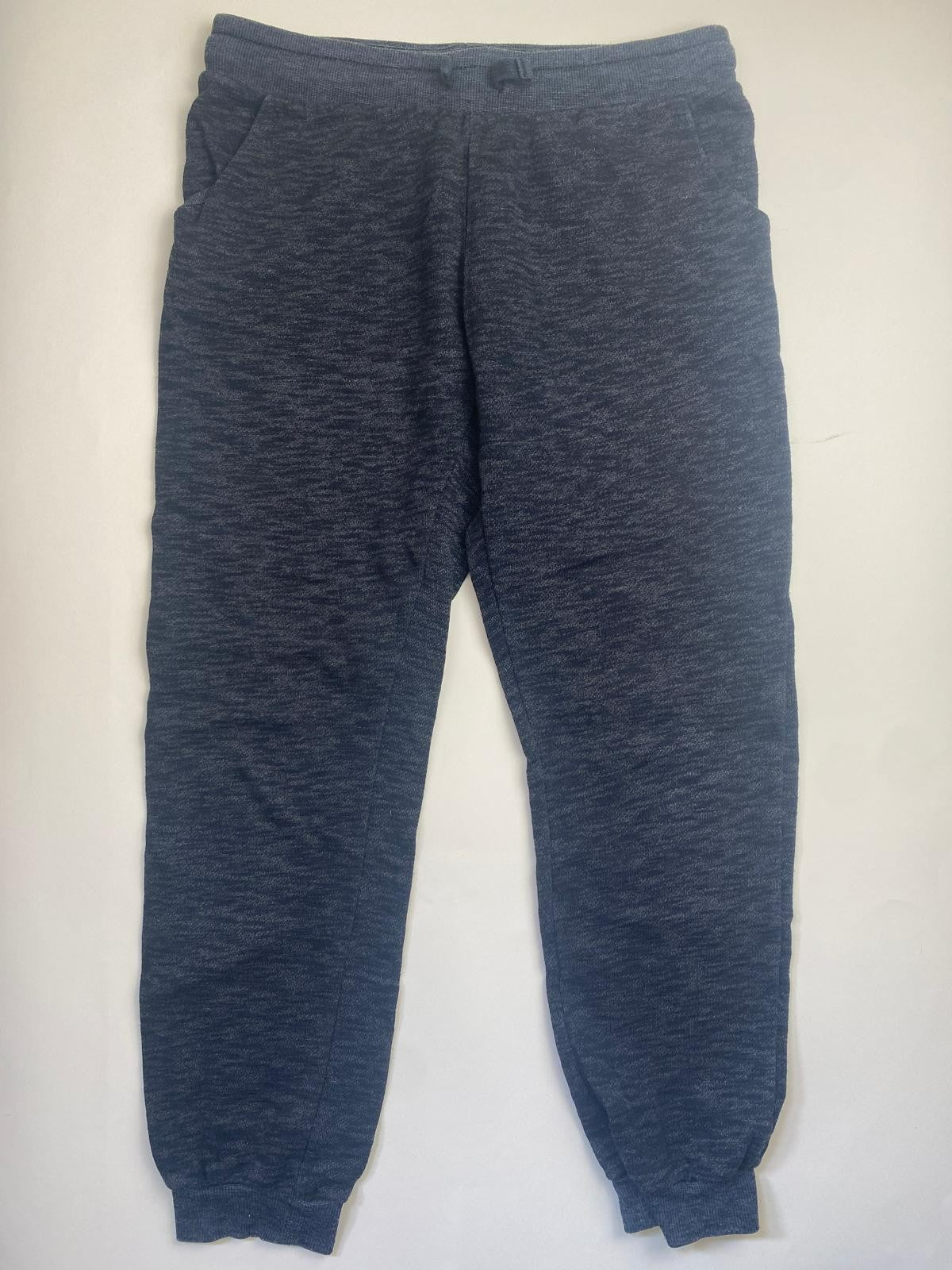 Pantaloni in felpa grigio scuro mélange