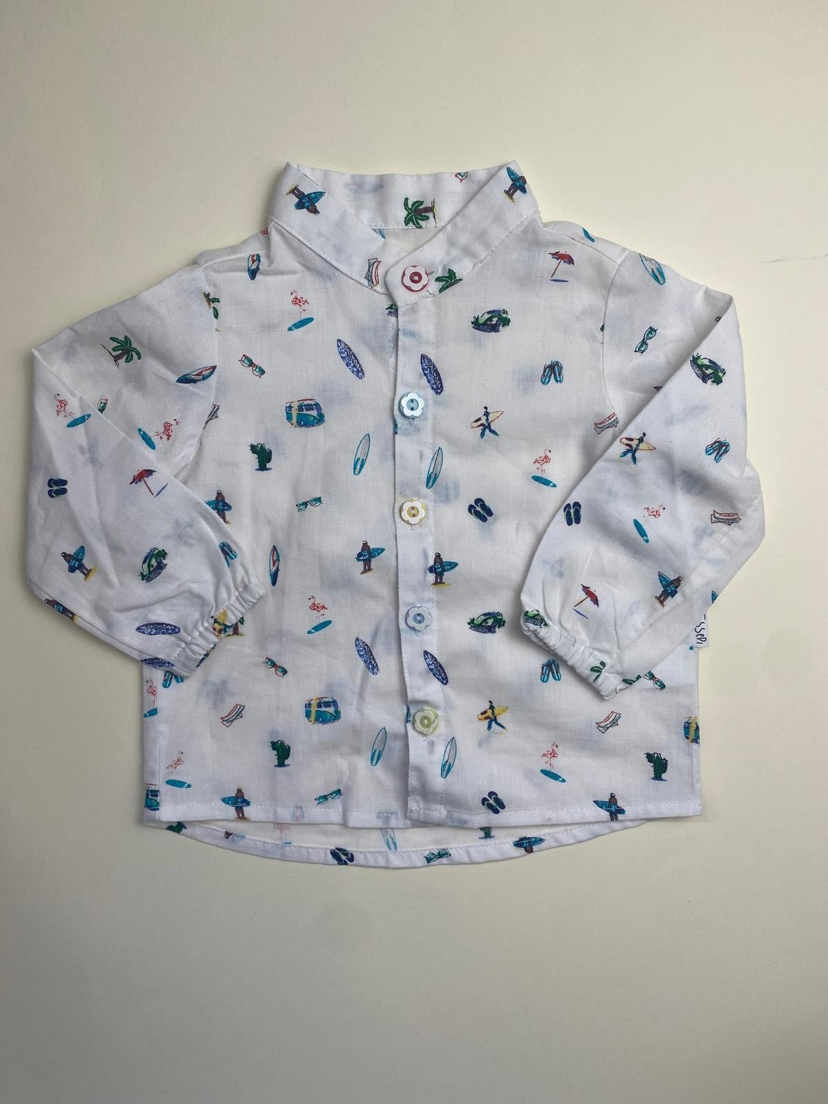 Camicia bambino fantasia estiva