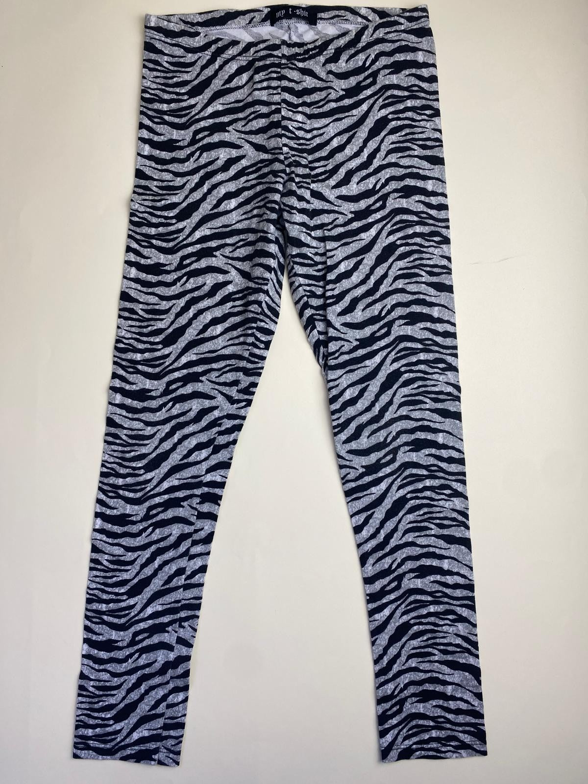 Leggings con stampa zebrata