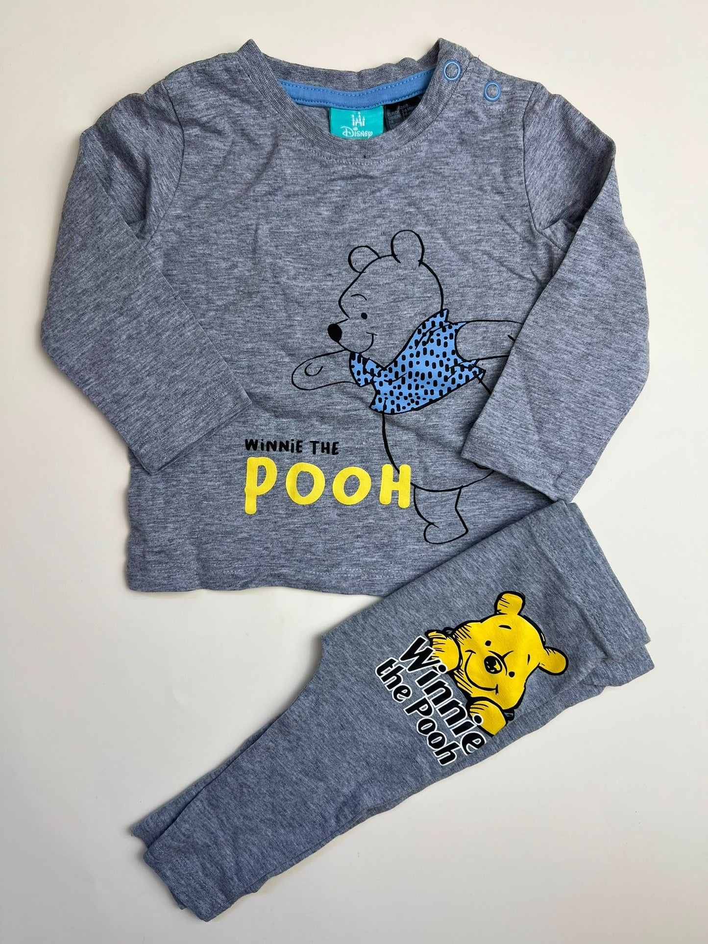 Completo Bambino Winnie the Pooh Grigio