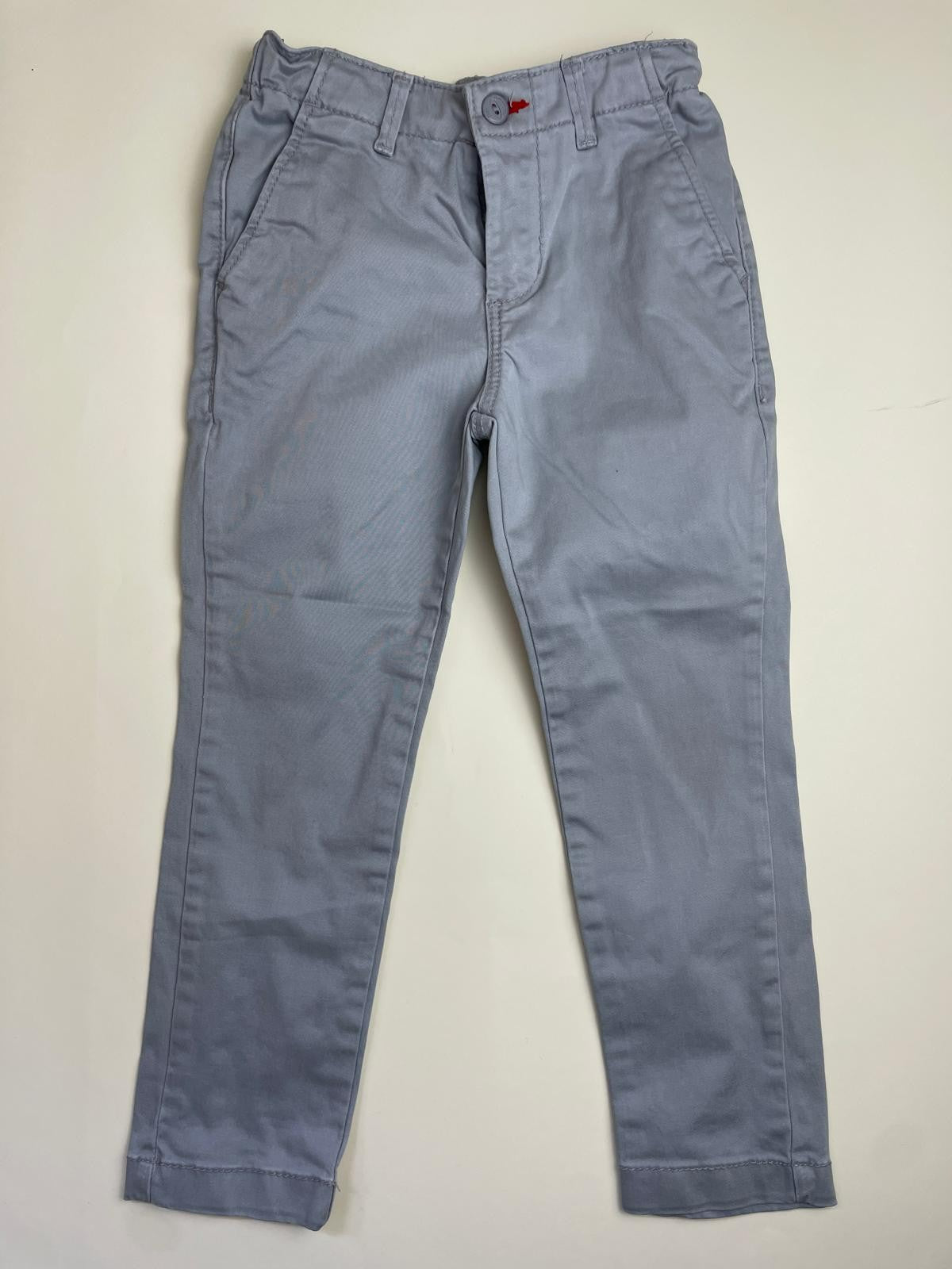 Pantaloni Chino Grigio Chiaro