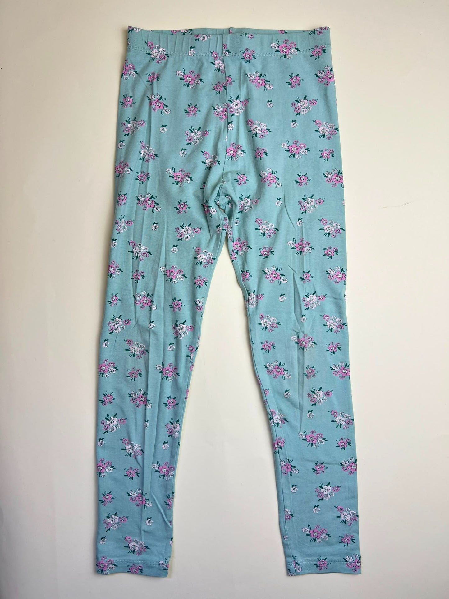 Leggings Floreali Azzurri