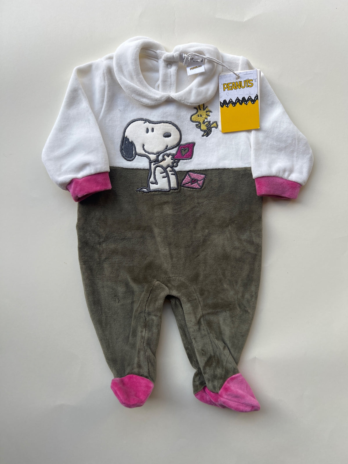 Tutina Neonato Snoopy e Woodstock Peanuts