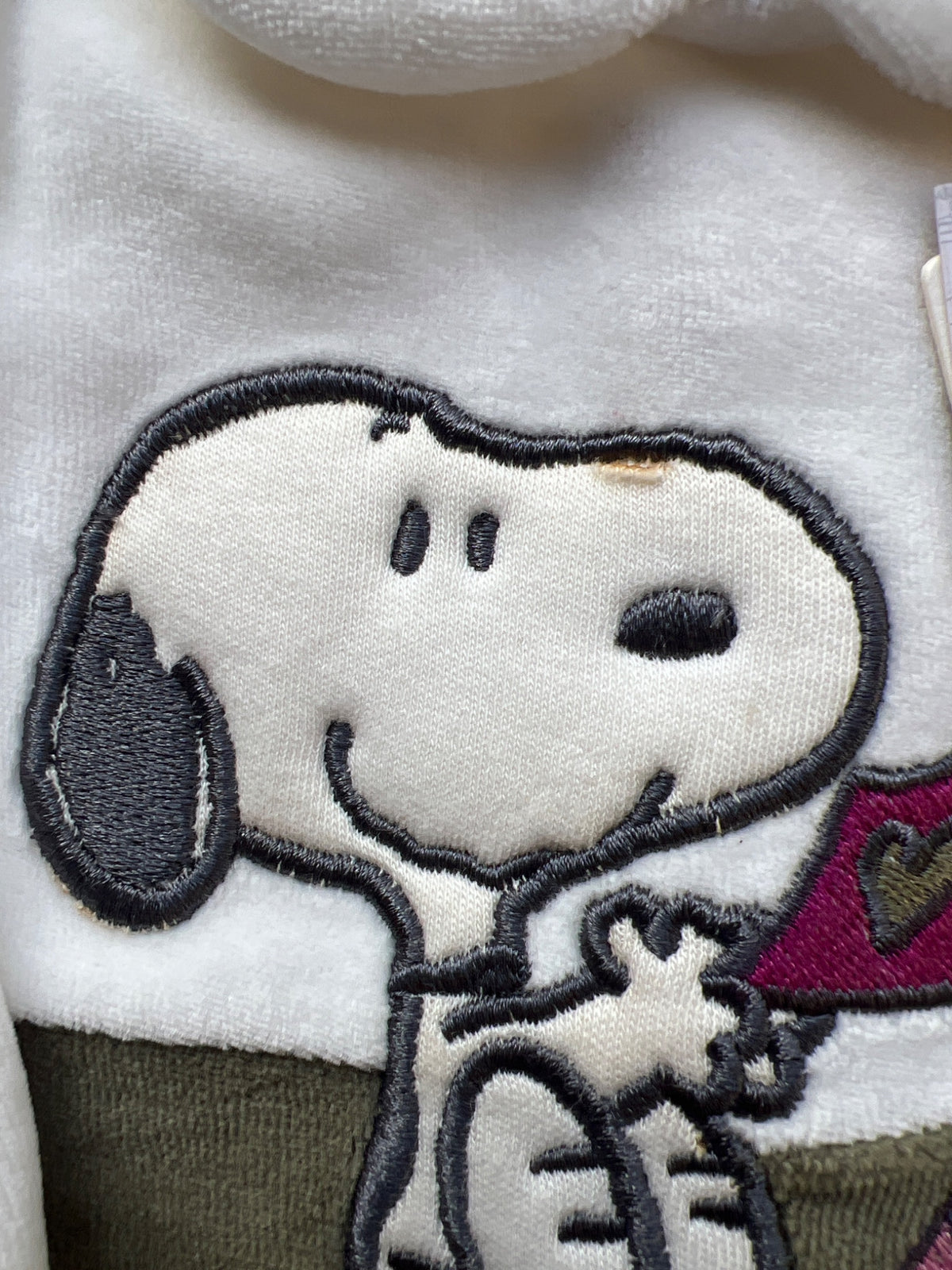 Tutina Neonato Snoopy Peanuts Bicolore