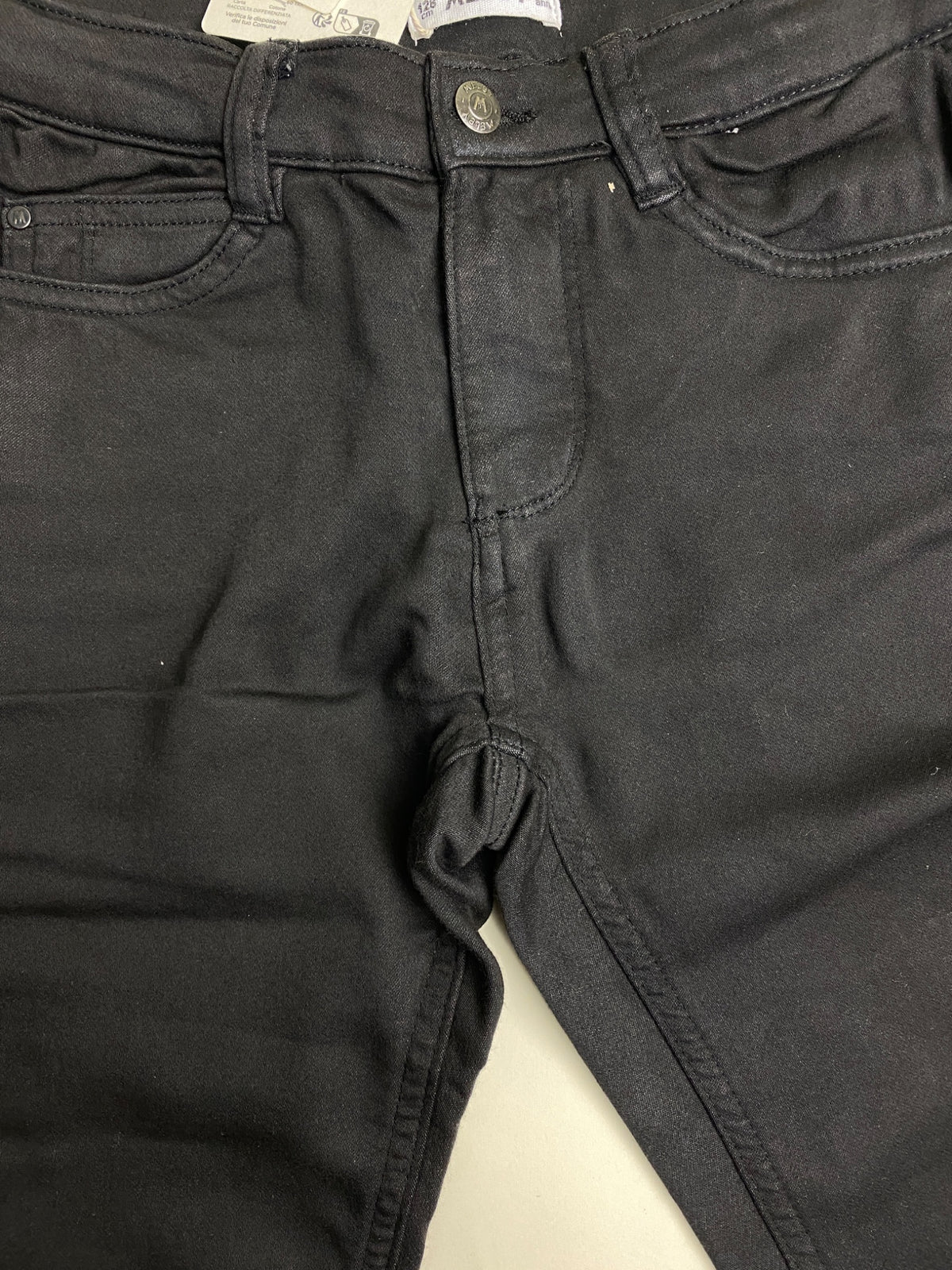 Pantaloni Jeans Neri - piccolo difetto di produzione