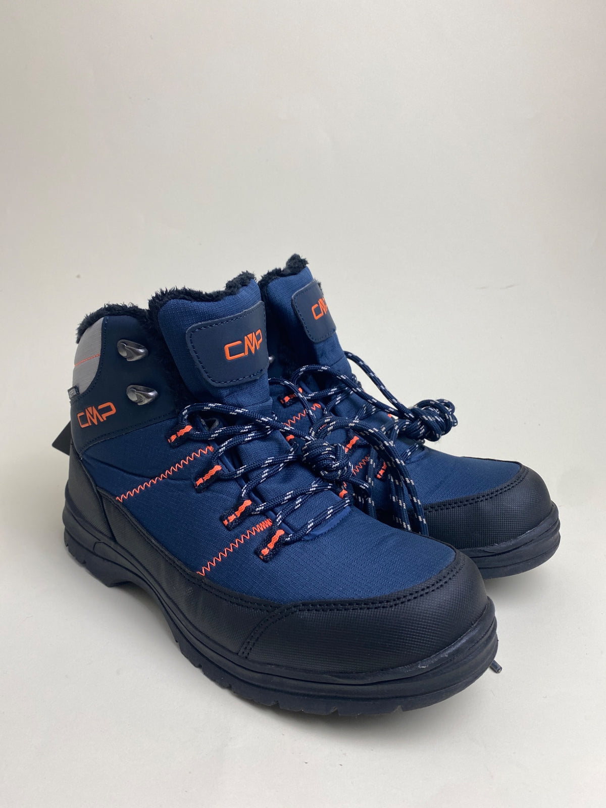 Stivali invernali/trekking CMP blu con dettagli arancioni