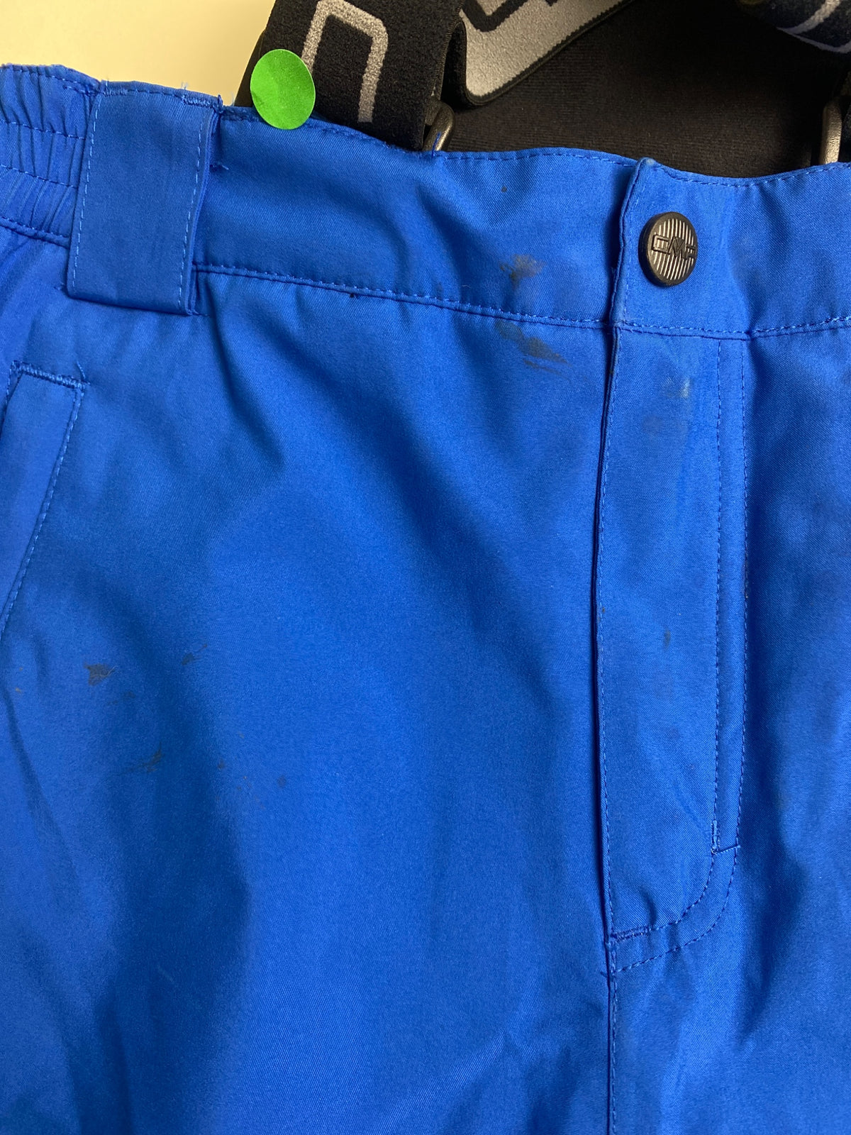 Pantaloni da Sci CMP Blu con Bretelle - reso ricondizionato con macchie