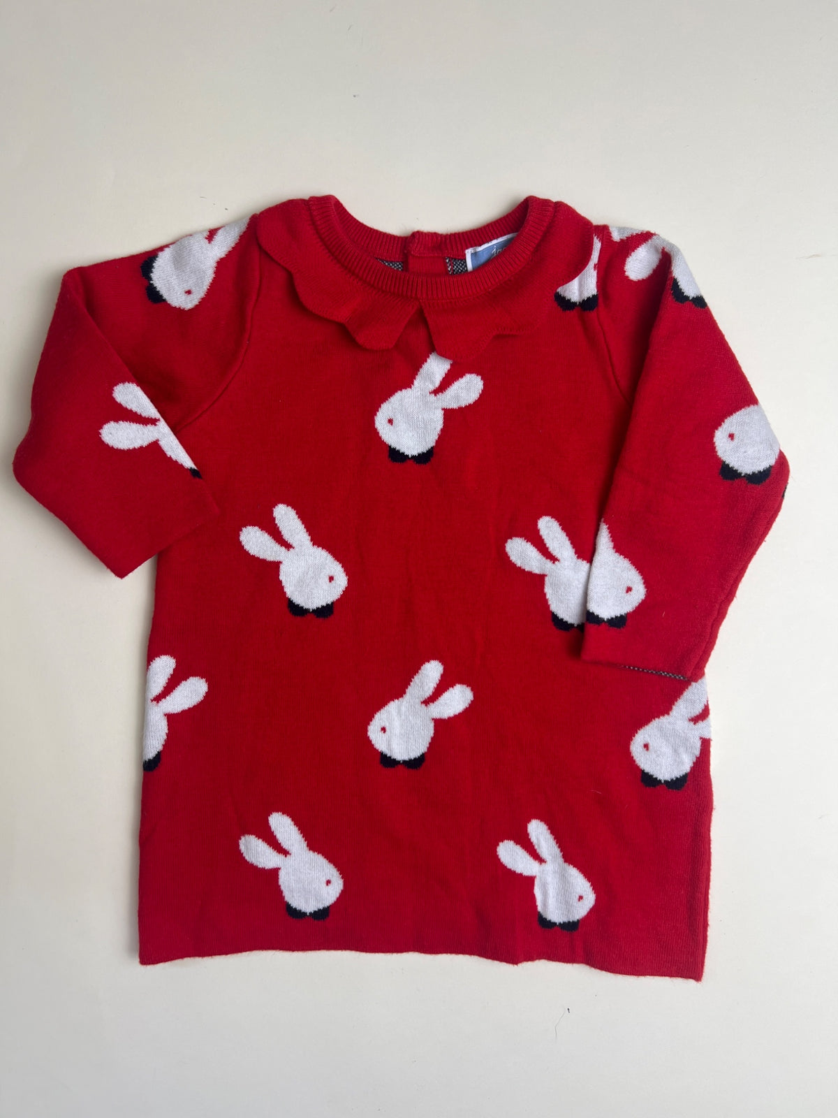 Vestito con Fantasia Coniglietti