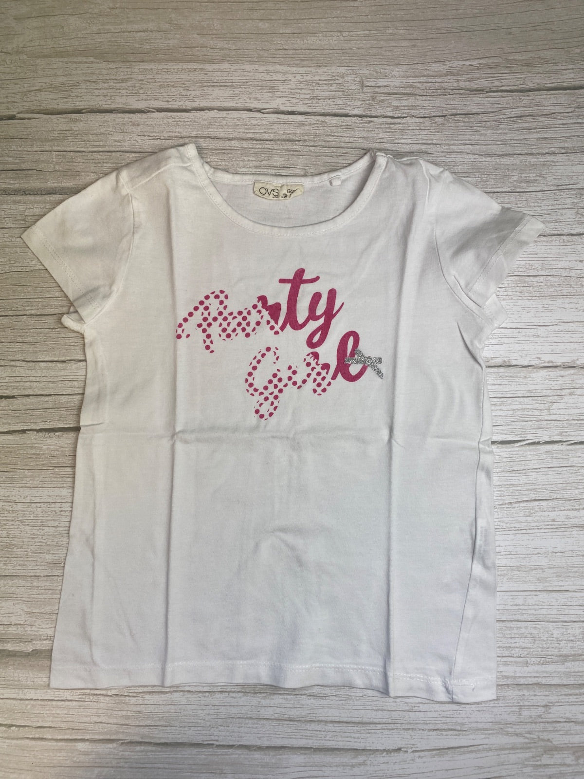 T-shirt bianca OVS Party Girl