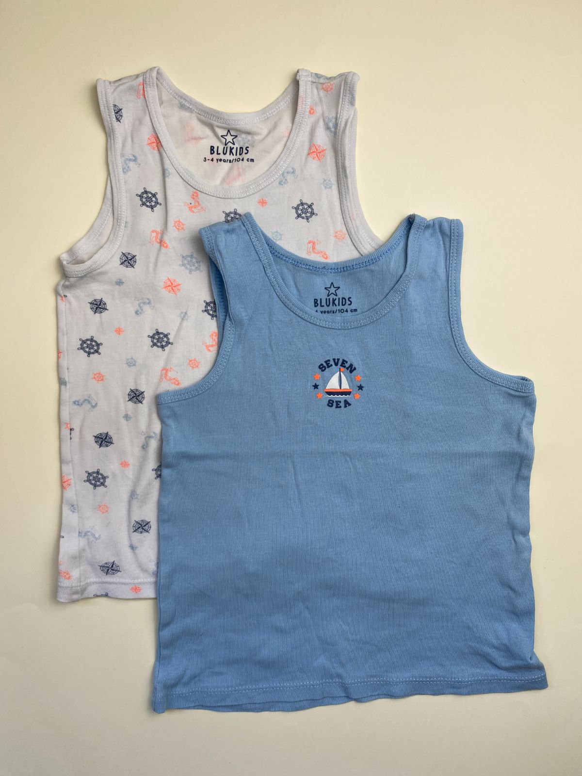 Set 2 Canotte Bambino
