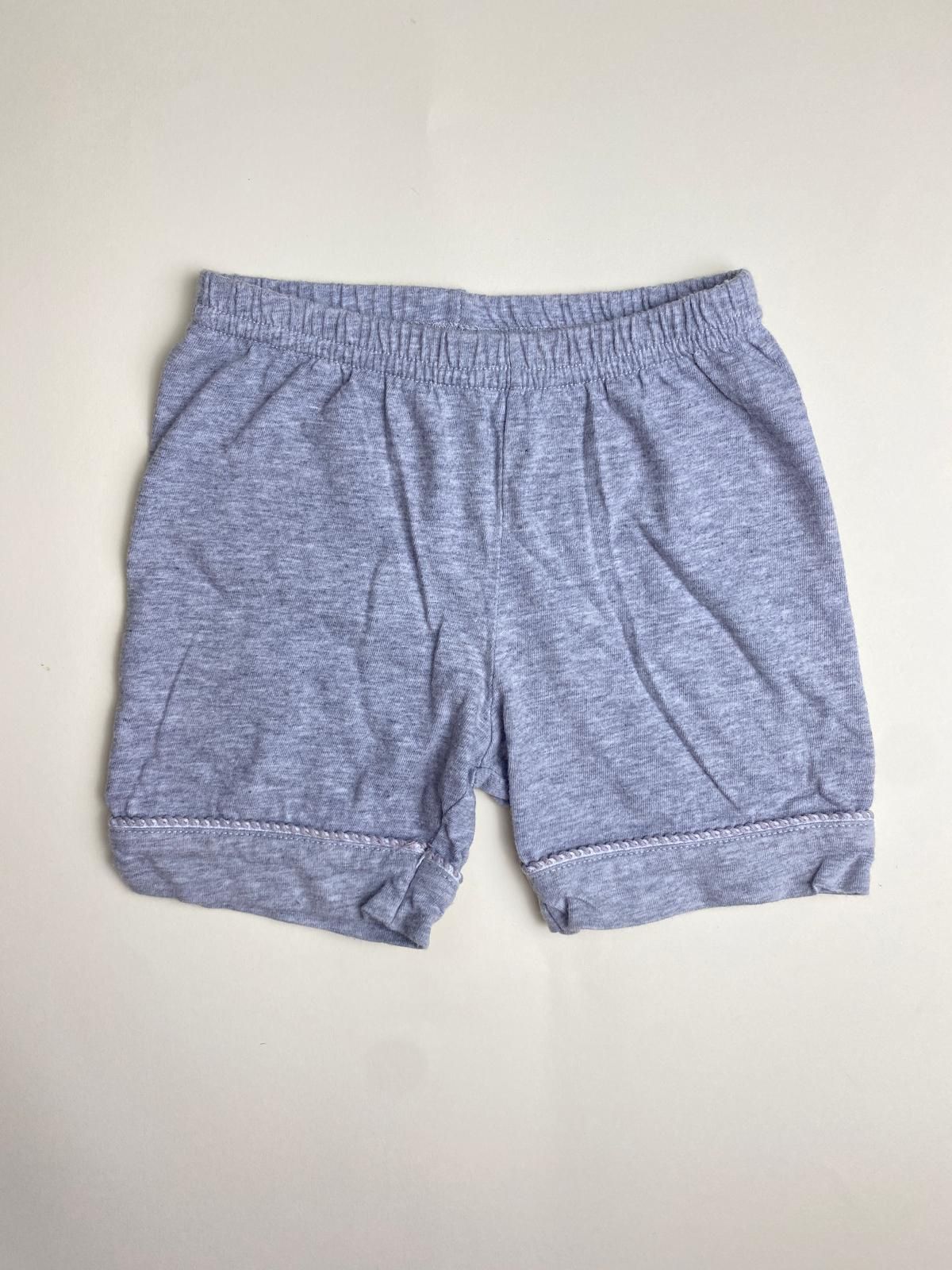 Pantaloncini corti grigi in jersey