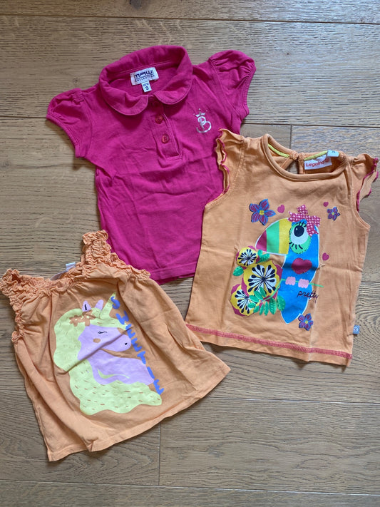 Set 3 t-shirt manica corta 